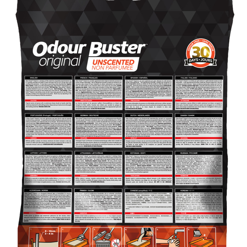 Odour Buster, Clumping Litter - 14 kg image number null
