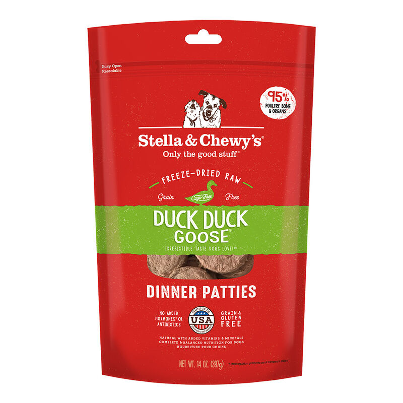 Stella & Chewy's, Dog Freeze-Dried Raw, Duck Duck Goose Dinner Patties image number null