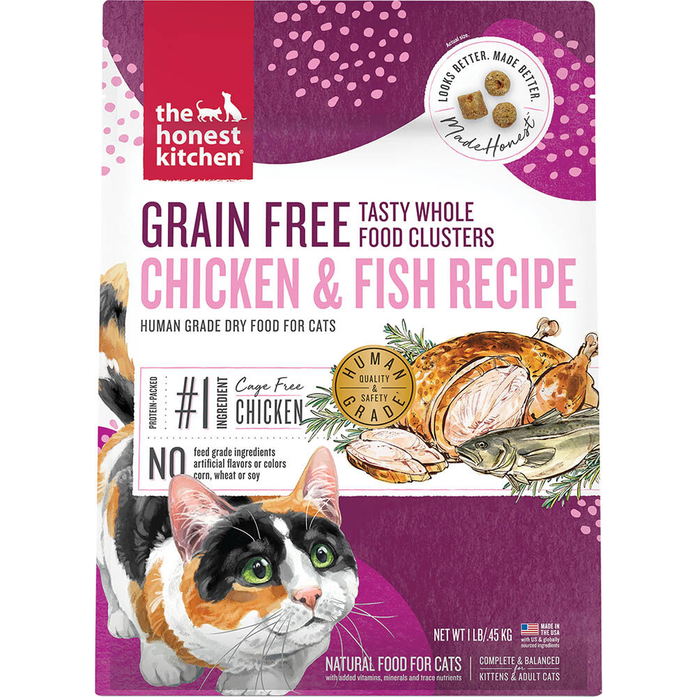 The Honest Kitchen, Grain Free Whole Food Clusters, Chicken & Fish
