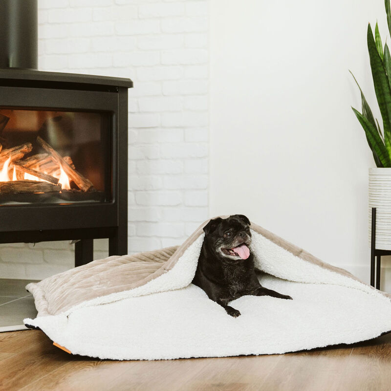 Cozy Cave Cloud Pillow - Taupe - Large image number null