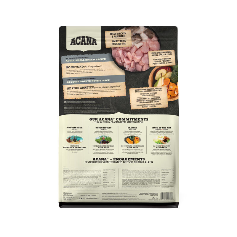 Acana, Adult Small Breed - Dry Dog Food image number null