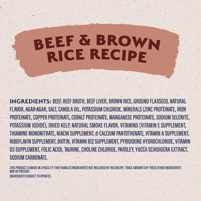 Natural Balance, Can, Adult - LID - Beef & Brown Rice - 368 g - Wet Dog Food image number null