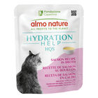 Almo Nature, HQS Hydration Help - Salmon Broth with Salmon Fillet - Wet Cat Food image number null