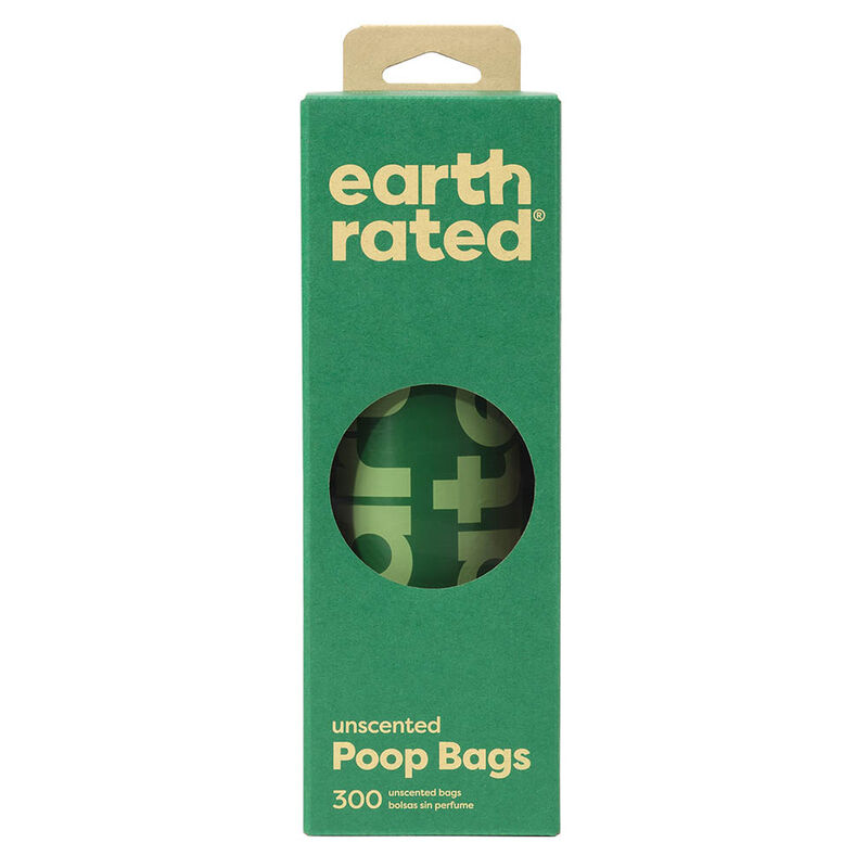 Earth Rated, PoopBags Unscented Refill Roll - 300 Ct image number null