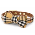 Meow & Woof, Small Dog Collar with Bow Tie image number null