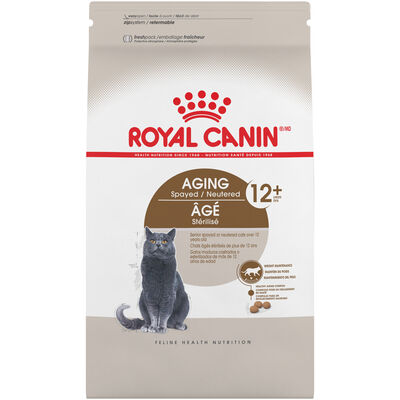 Royal Canin, Feline Health Nutrition Aging Spayed / Neutered 12+ Dry Adult - Dry Cat Food