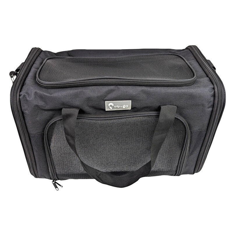 Trip to Go, Fabric Pet Carrier - Black - Large image number null