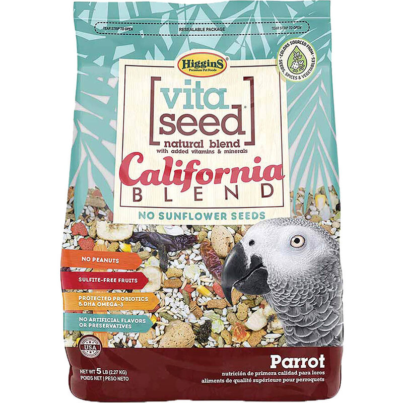 Higgins, Vita Seed  - California Blend - Parrot - 2.27 kg image number null