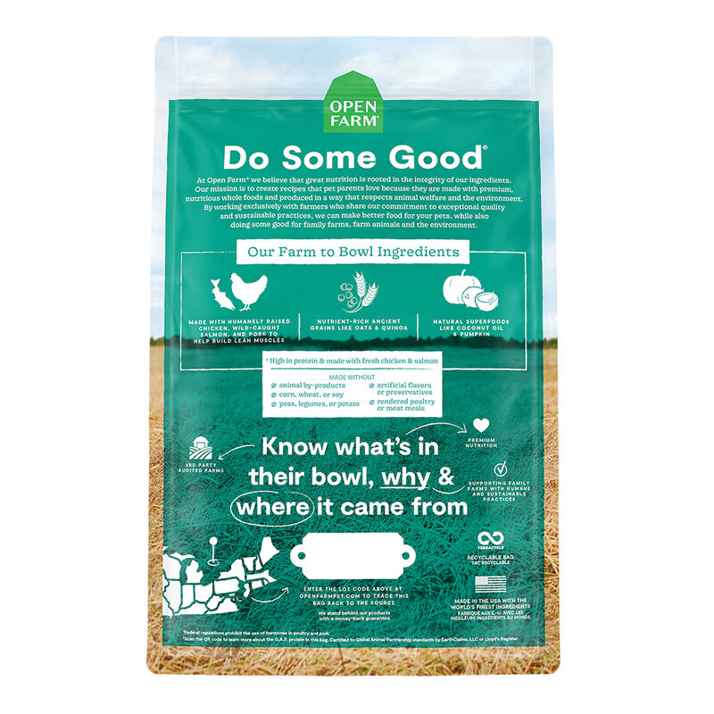 Open Farm, Ancient Grains Puppy Dry Food - Dry Dog Food image number null