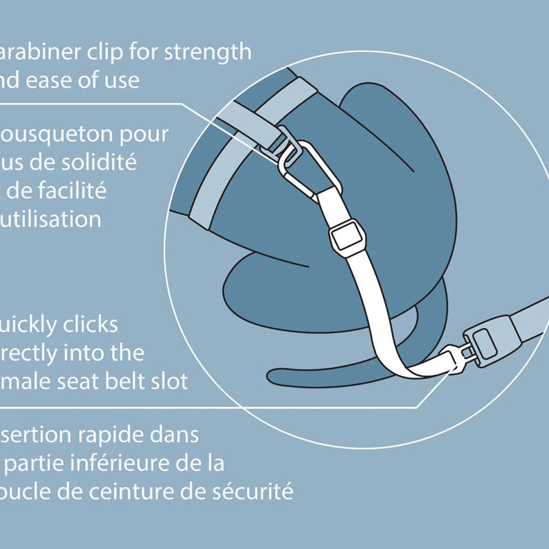 Kurgo, Direct To Seatbelt Tether image number null