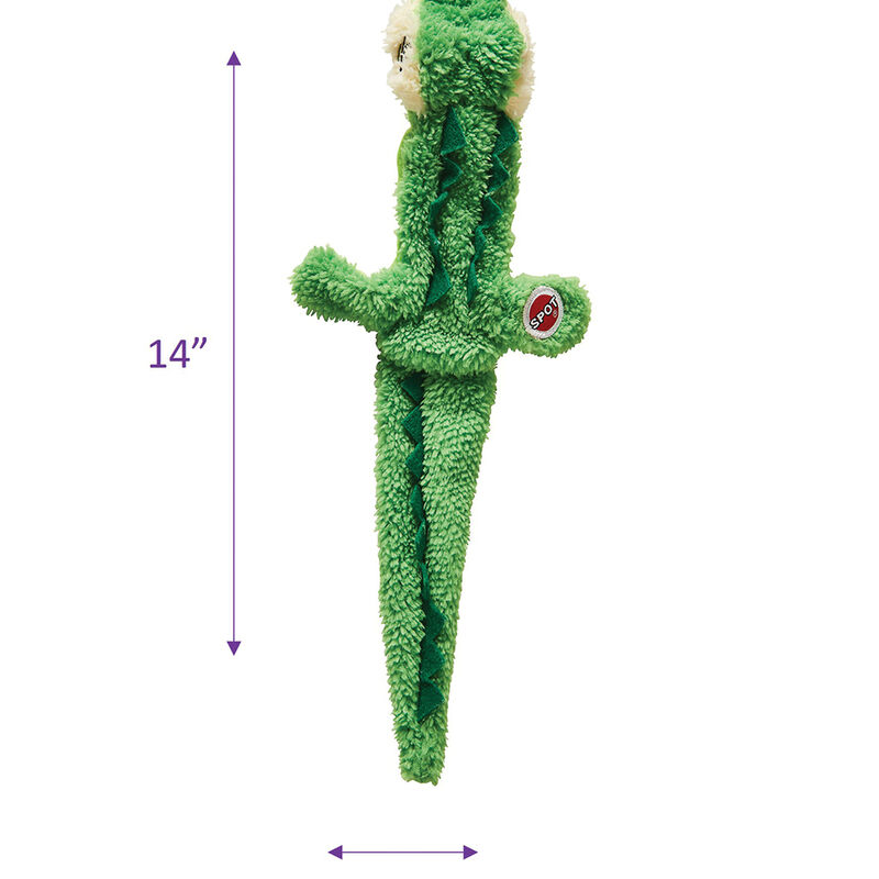 SPOT, Love the Earth, Crocodile - 14" - Plush Dog Toy image number null