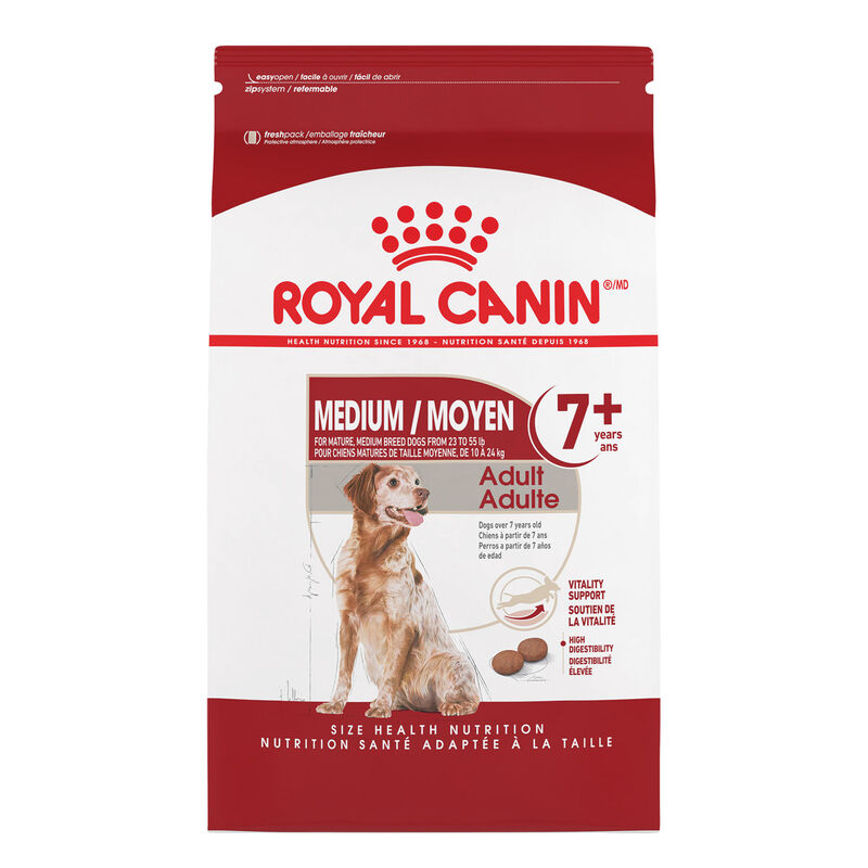 Royal Canin, Size Health Nutrition Medium Adult 7+ - Dry Dog Food image number null
