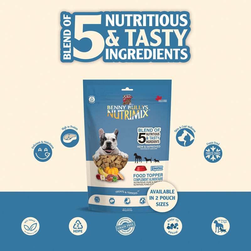 Benny Bully's, Nutrimix Food Topper - 436g image number null