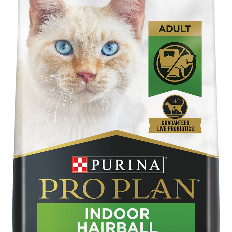 Pro Plan, FelineAdult-SpecIndoorHairball-Turkey&Rice - Dry Cat Food image number null