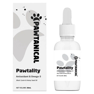 Pawtanical, Pawtality Black Cumin & Hemp Seed Oil - 30ml