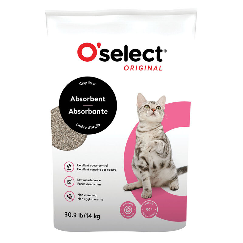 O'select Absorbent Clay Litter 14 kg image number null