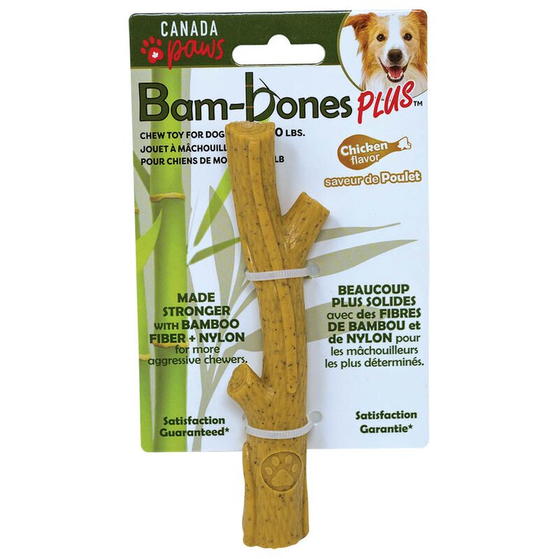 Canada Paws, Bambone Stick - Chicken - Chew Dog Toy image number null