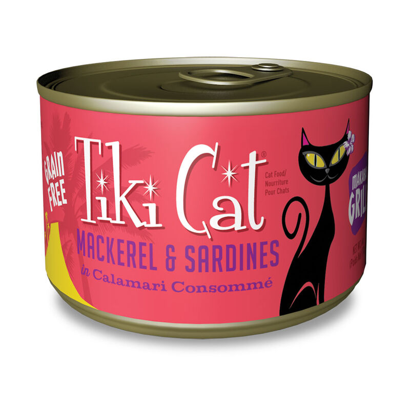 Tiki Cat, Makaha Grill with Mackerel & Sardine in Calamari Consomme - 6 oz image number null