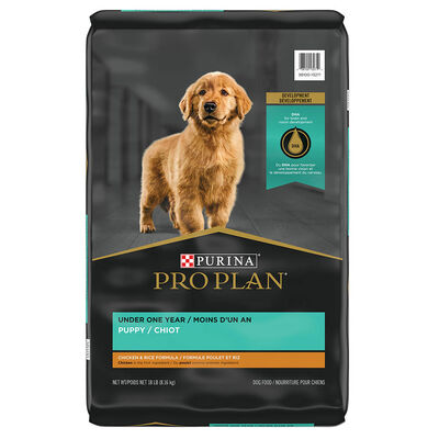 Purina Pro Plan Development Under One Year Puppy, Chicken & Rice Dry Dog Food Formula