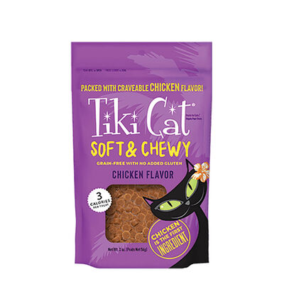 Tiki Cat, Soft & Chewy GF Treats - Chicken - 57 g