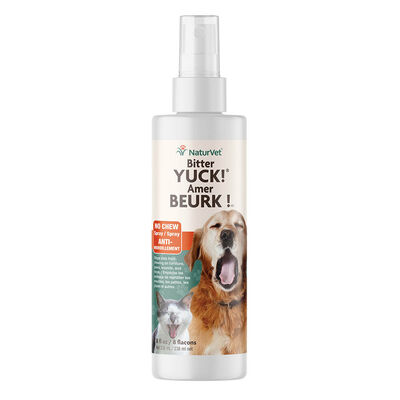 NaturVet, Bitter YUCK! No Chew Spray - 8oz