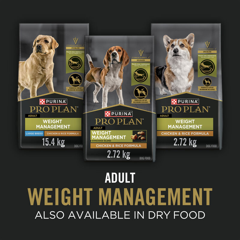 Pro Plan Dog, Can, Specialized Weight Management Turkey & Vegetable 368g image number null