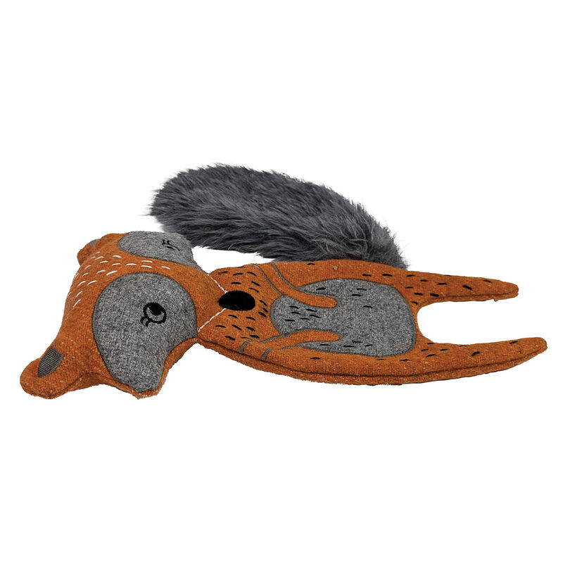 Zoom Pets, Recycled Wool Raccoon Plush - Dog Toy image number null