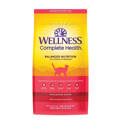 Wellness, Feline Adult - Complete Health - Salmon - 2.72 kg - Dry Cat Food