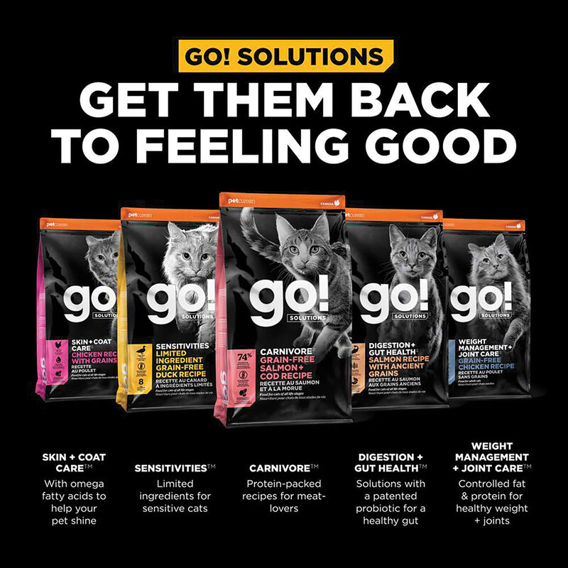 GO! SOLUTIONS CARNIVORE Grain Free Salmon + Cod Recipe for cats image number null