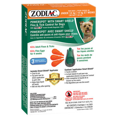 Zodiac, Smart Shield Power Spot for Dogs
