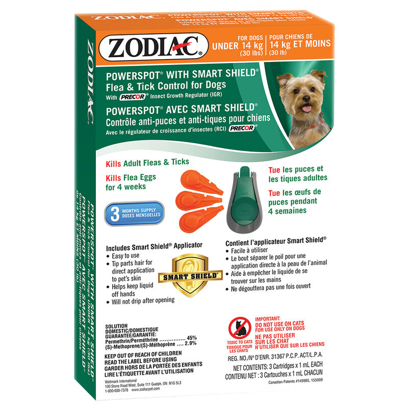 Zodiac, Smart Shield Power Spot for Dogs image number null