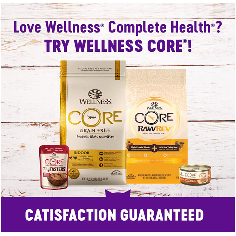 Wellness, Feline Adult - Complete Health - Salmon - 2.72 kg - Dry Cat Food image number null
