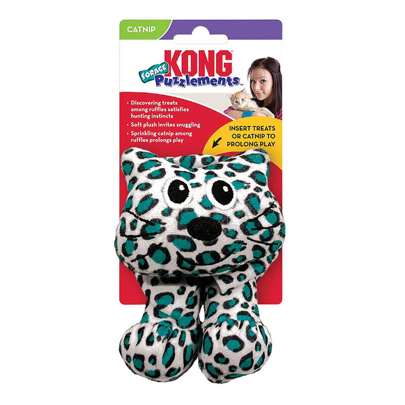 KONG, Cat Puzzlements Forage Kitty Assorted - Interactive Cat Toy image number null