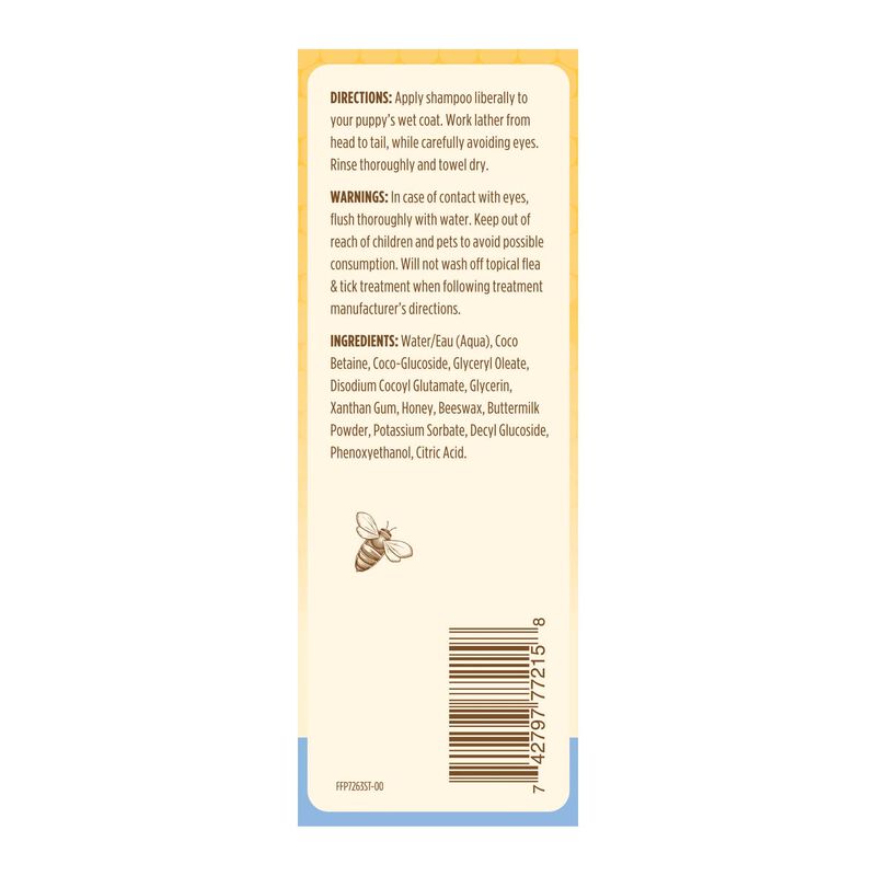 Burt's Bees, Puppy Tearless Dog Shampoo - 473 ml image number null