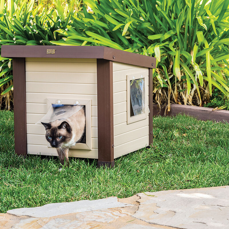 New Age Pet, Outdoor Cat Shelter - Maple image number null