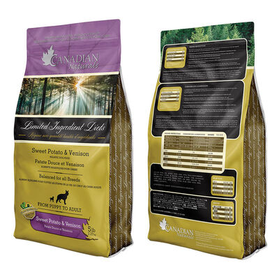 Canadian Naturals, Adult - LID - Venison & Sweet Potato - Dry Dog Food