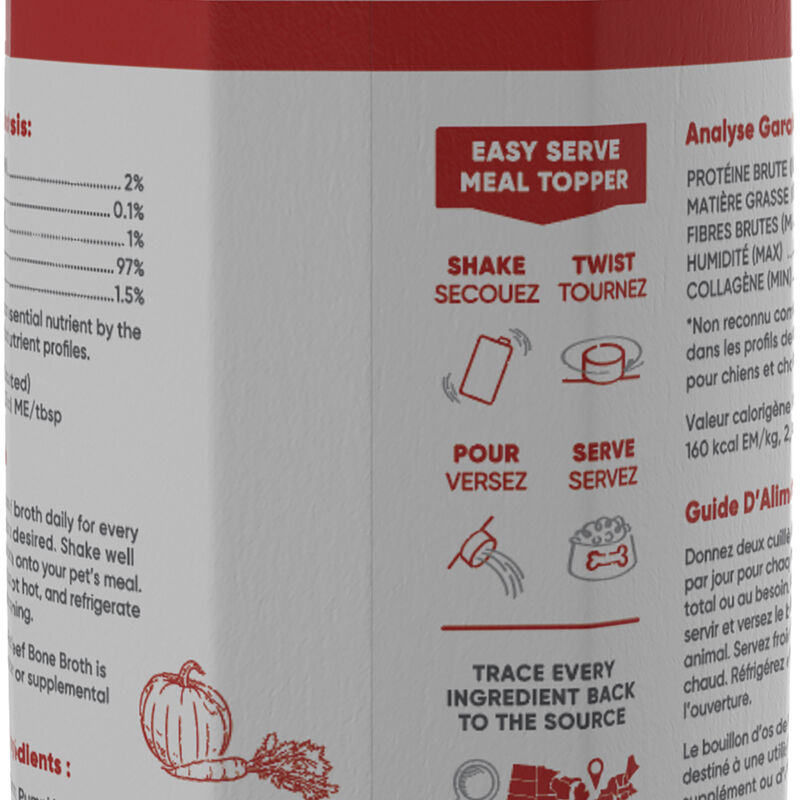 Open Farm, Tetra, Adult - Grass-Fed Beef Bone Broth - 1000 ml - Wet Dog Food image number null