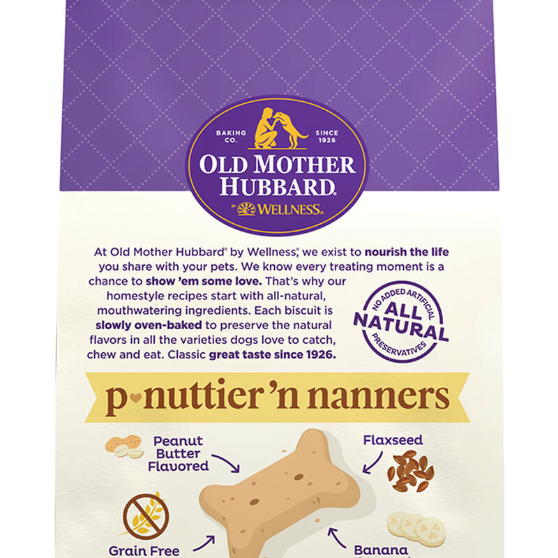 Old Mother Hubbard, Grain Free - P'Nuttier 'N Nanners - Mini - 454 g image number null