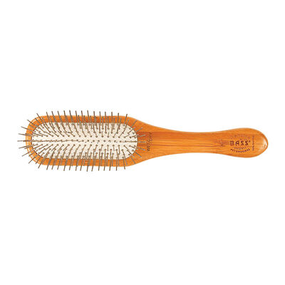 Bass, Alloy Pin Brush - Style & Detangle - Large Oblong