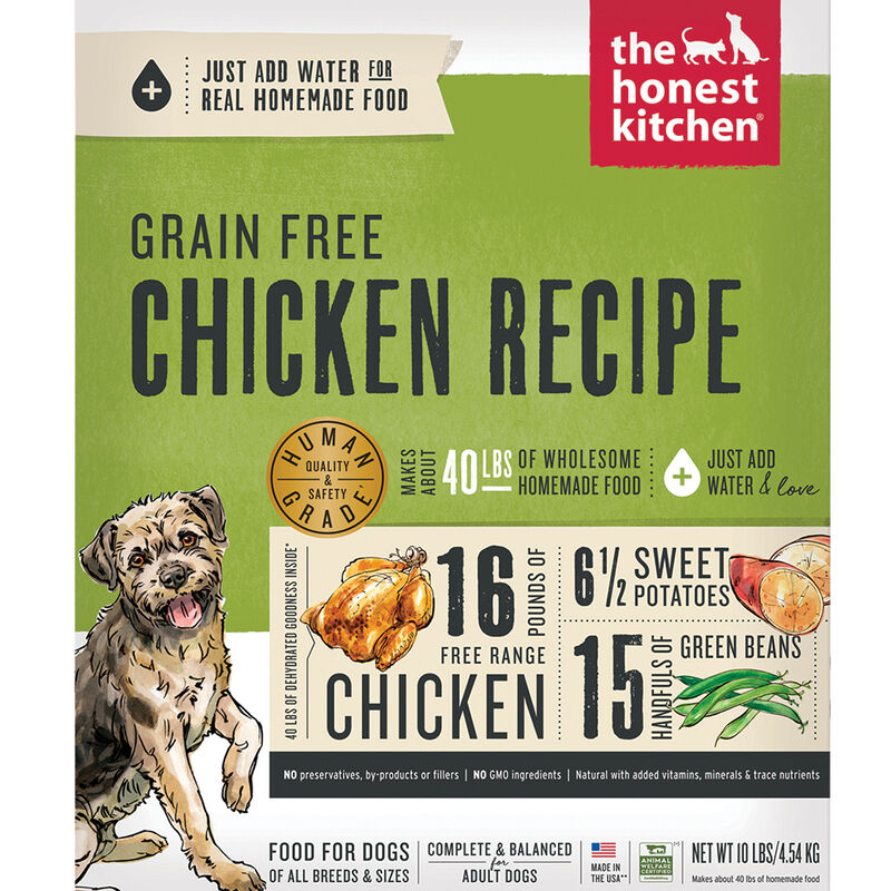 The Honest Kitchen, Grain Free Chicken Recipe - Freeze Dried Dog Food image number null