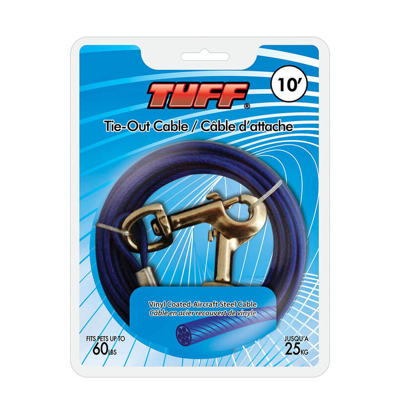 TUFF, Cable - SML/MED - up to 60lbs - 10' image number null