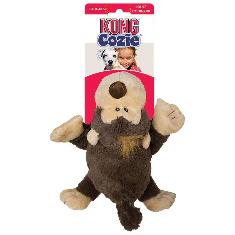 KONG, Cozie Funky Monkey - Plush Dog Toy image number null