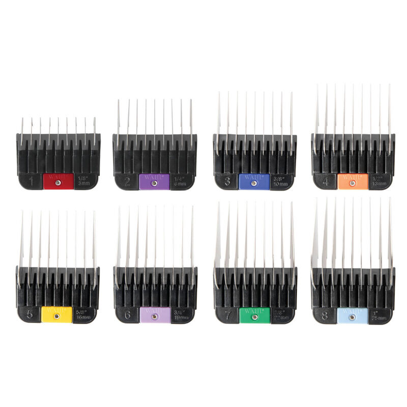 KM Series Steel Attachment Comb Set - 8pc image number null