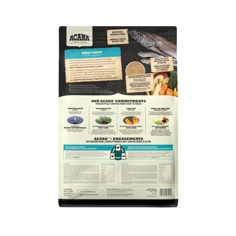 Acana, Dog Classics Wild Coast - Dry Dog Food image number null