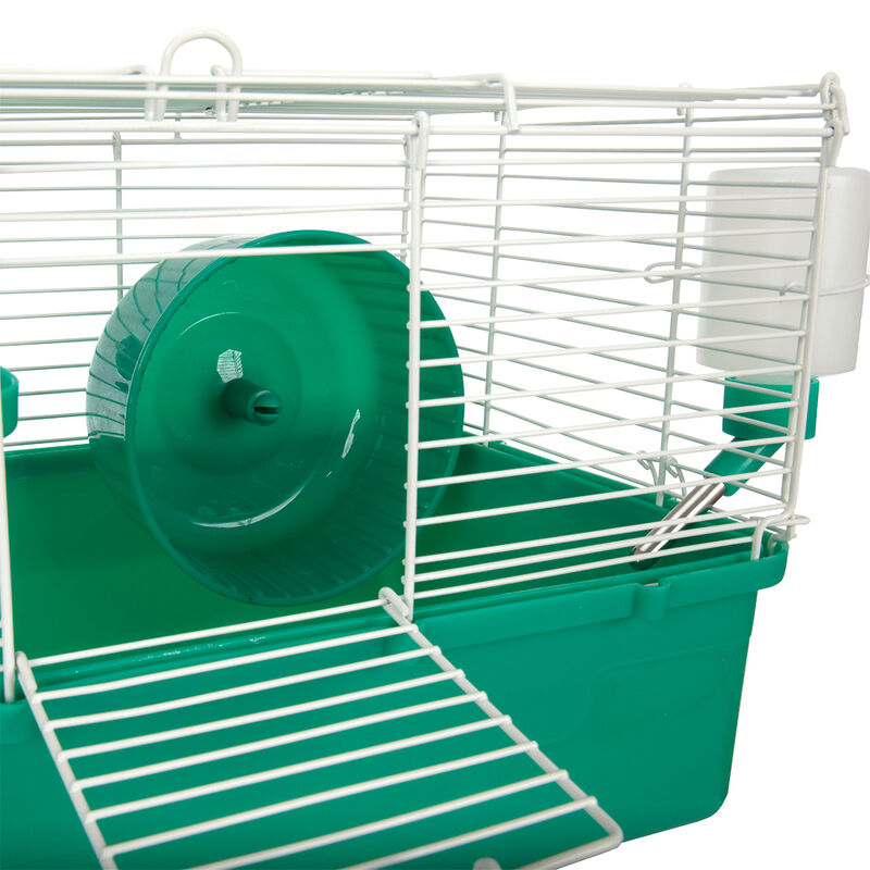 Ware, Small Animal Cage, Home Sweet Home, 1 Story Hamster - 15.5x9.5x9.25" image number null