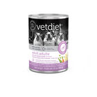 Vetdiet, Can, Adult - Skin & Stomach - Salmon - 369 g - Wet Dog Food image number null