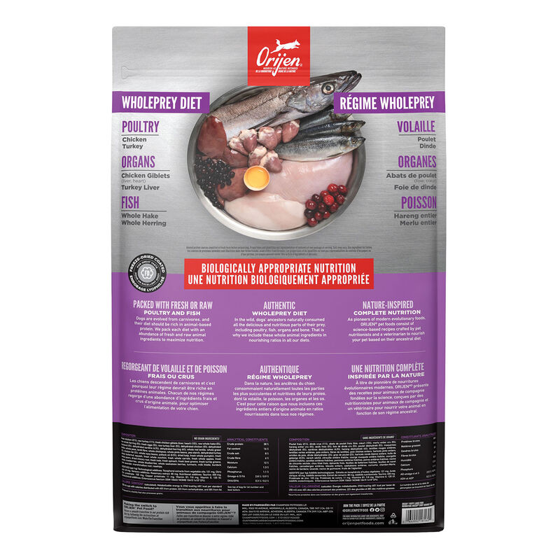 Orijen, Puppy Large Breed - Dry Dog Food image number null