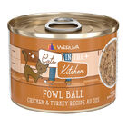 Weruva, Can Feline  - Fowl Ball - Chicken&Turkey-170g - Minced - Wet Cat Food image number null