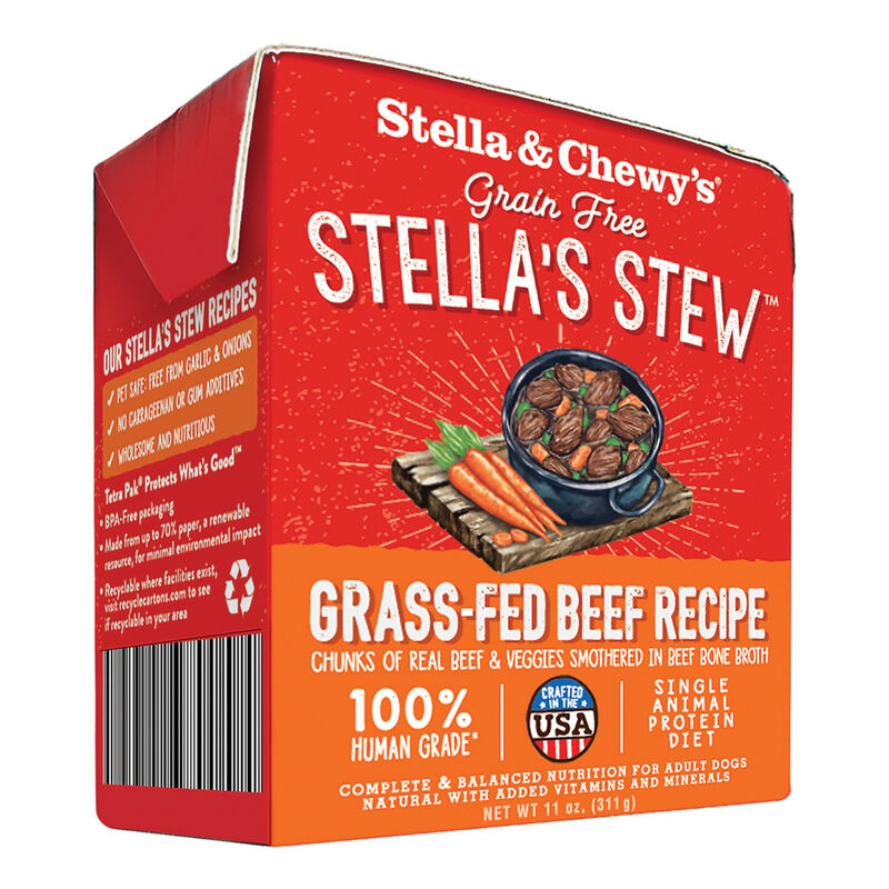 Stella & Chewy's, Dog Stella's Stew, Grass Fed Beef Recipe - 312 g image number null
