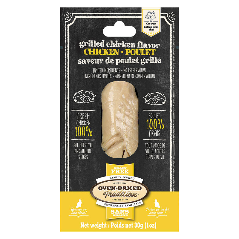 Oven Baked, Fillet - Chicken - Grilled Chicken Flavour - Cat Treats image number null